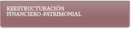 reestructuración financ-patrim